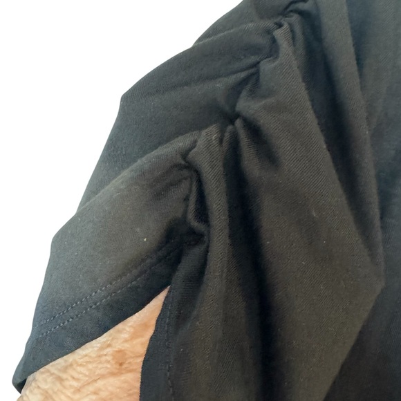 NWT Black/White Layered Look Top w/Studded Detail   1X   #3 - Picture 6 of 9